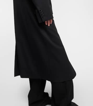 Oversize-Mantel Primat aus Wolle | The Row