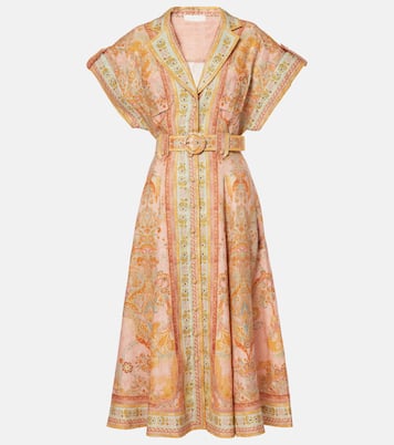 Robe chemise Acacia en lin | Zimmermann