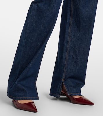 Jean droit à taille mi-haute | Gucci