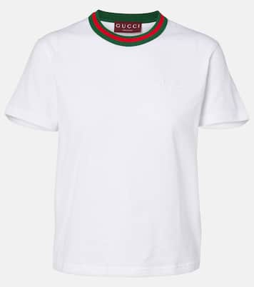 Camiseta New 70s de jersey de algodón | Gucci