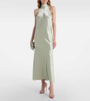 Maxikleid Sienna aus Satin | Galvan