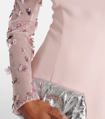 Abito lungo in crêpe  | Jenny Packham