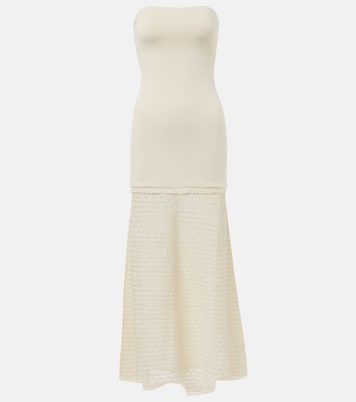 Romy crochet-trimmed maxi dress | Posse