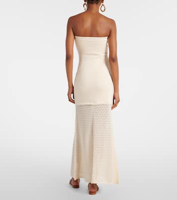 Romy crochet-trimmed maxi dress | Posse