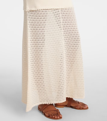 Romy crochet-trimmed maxi dress | Posse