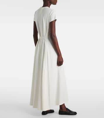 Abito lungo Noelle in jersey di misto cotone | Proenza Schouler