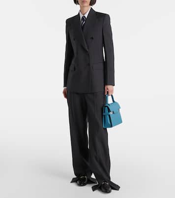 Tempête Medium leather tote bag | Delvaux