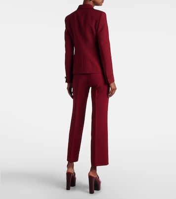 Verzierte Jacke aus Seide und Wolle | Gucci