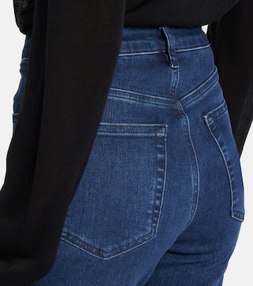 Reboot Crop high-rise bootcut jeans | Frame