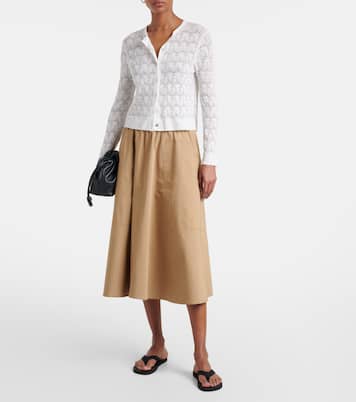 Cardigan aus Pointelle-Strick | Vince