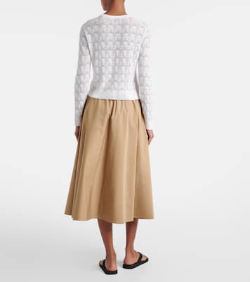 Cardigan aus Pointelle-Strick | Vince