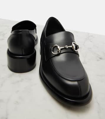 Loafers Savoy aus Leder | Gucci