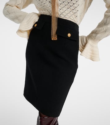 Midirock aus Bouclé | Chloé