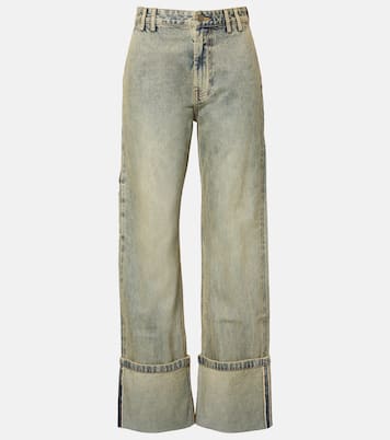 Faded wide-leg jeans | Entire Studios