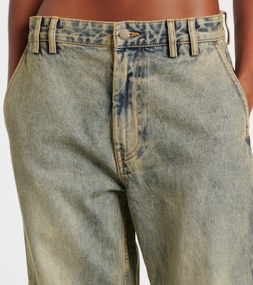 Faded wide-leg jeans | Entire Studios