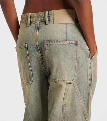 Faded wide-leg jeans | Entire Studios