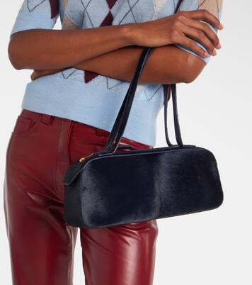 Bolso al hombro Simona de pelo de becerro | Khaite