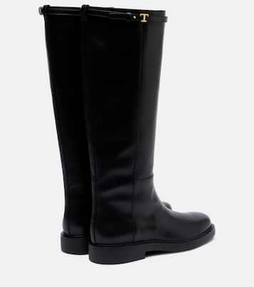 Leather knee-high boots | Tod's