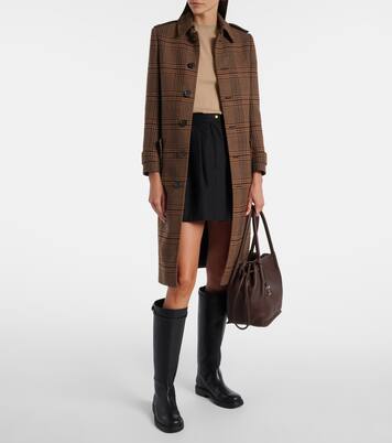 Leather knee-high boots | Tod's