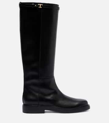 Leather knee-high boots | Tod's