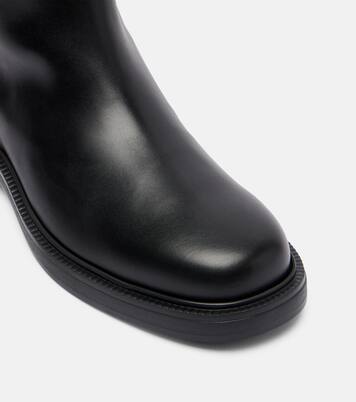 Leather knee-high boots | Tod's