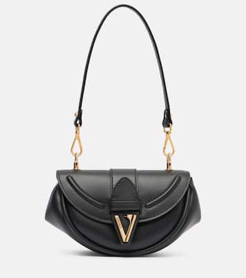 Schultertasche Virtus Small aus Leder | Versace