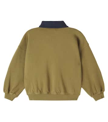 Bobo Choses cotton polo sweatshirt | Bobo Choses