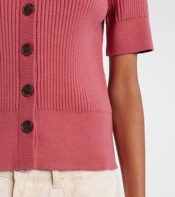 Micha ribbed-knit cardigan | Varley