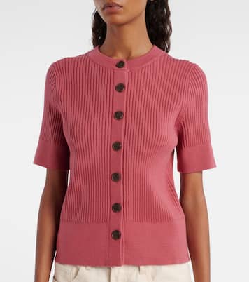 Micha ribbed-knit cardigan | Varley