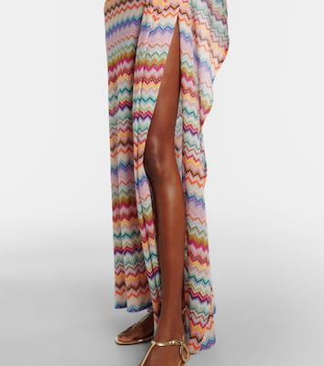 Cover-up Zig Zag aus Lamé | Missoni