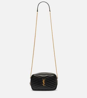 Lou 미니 마틀라세 레더 카메라 백 | Saint Laurent