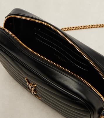Lou 미니 마틀라세 레더 카메라 백 | Saint Laurent