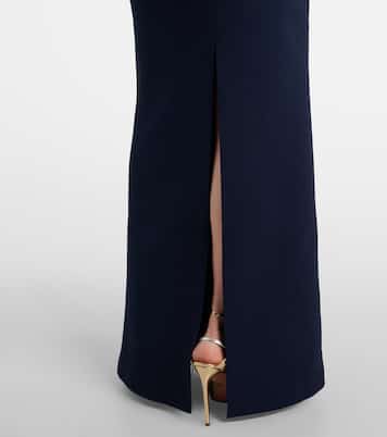 Orla embellished crêpe bustier gown | Rebecca Vallance
