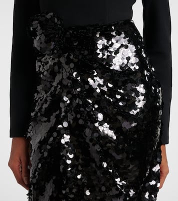 Maxikleid mit Pailletten | Rotate