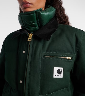 x Carhartt cotton-blend down jacket | Sacai