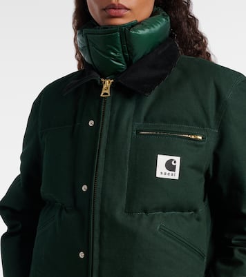x Carhartt cotton-blend down jacket | Sacai
