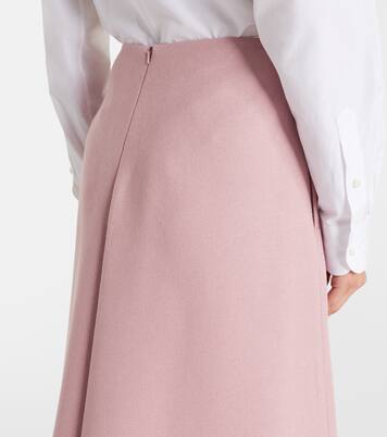 Layered Coolness 하이라이즈 스커트 | Dorothee Schumacher