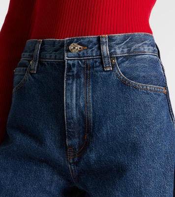Jeans rectos Neat de tiro alto | Frame