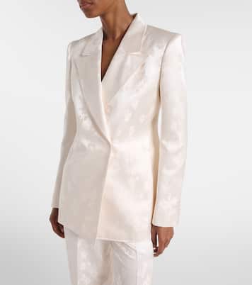 Aleah 엠브로이더리 실크 블레이저 | Gabriela Hearst