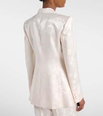 Aleah 엠브로이더리 실크 블레이저 | Gabriela Hearst