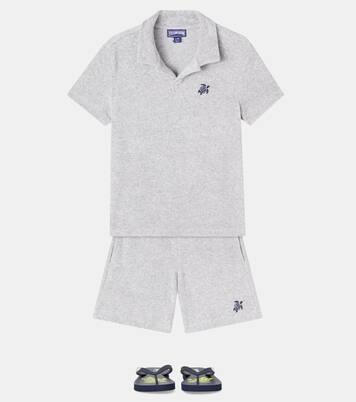 Cotton terry polo shirt | Vilebrequin Kids