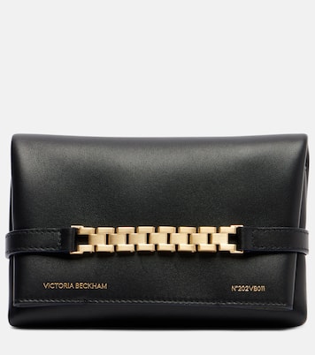 Schultertasche Chain Mini aus Leder | Victoria Beckham