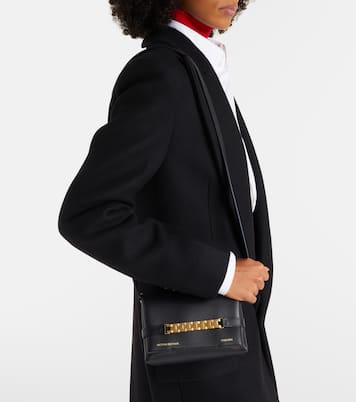 Schultertasche Chain Mini aus Leder | Victoria Beckham