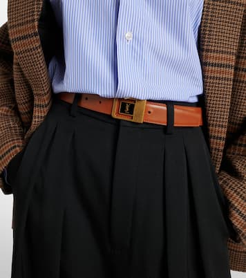 La 66 leather belt  | Saint Laurent