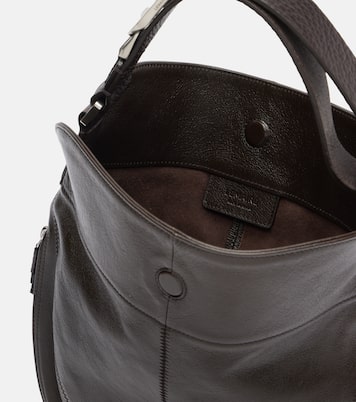 Schultertasche Quiver Clip Medium aus Leder | Lemaire