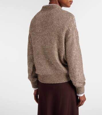 Sequined sweater | Brunello Cucinelli