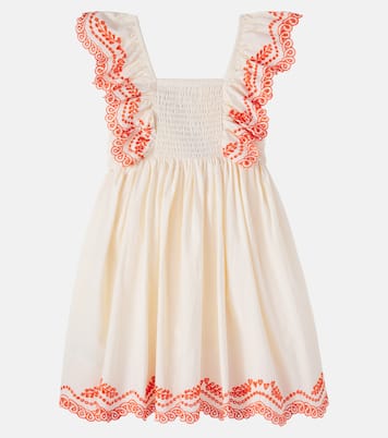 Clementine ruched cotton dress | Molo