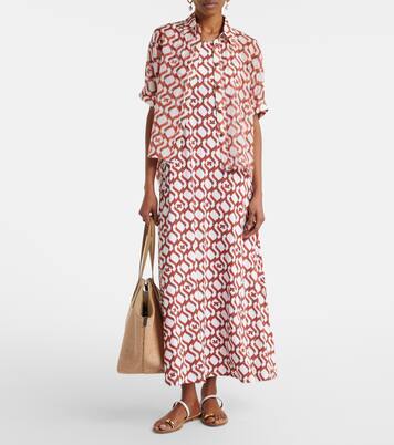 Paste printed midi dress | Max Mara