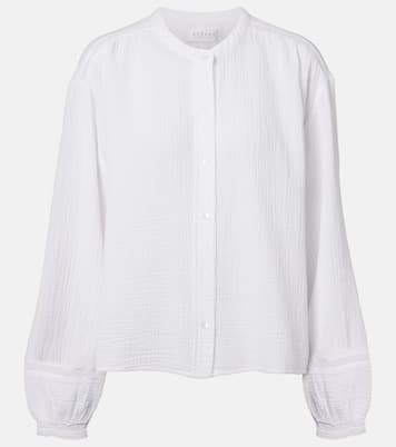 Taria cotton muslin shirt | Velvet