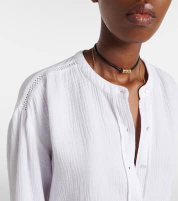 Taria cotton muslin shirt | Velvet